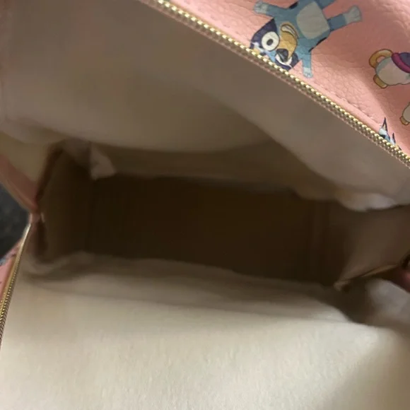 Pink BLUEY Backpack with Bluey Character Print - Picture 3 of 3